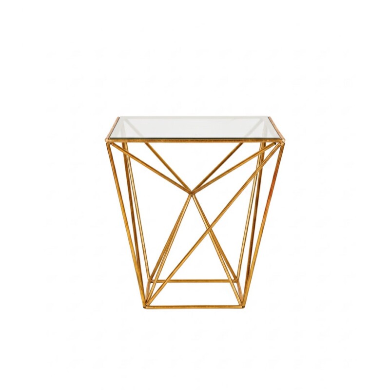 Mesa Square Metal Y VidrioLAA82 MESA SQUARE METAL Y VIDRIO LAA82