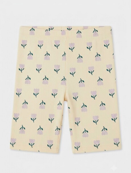 BERMUDA CICLISTA INFANTIL BEIGE