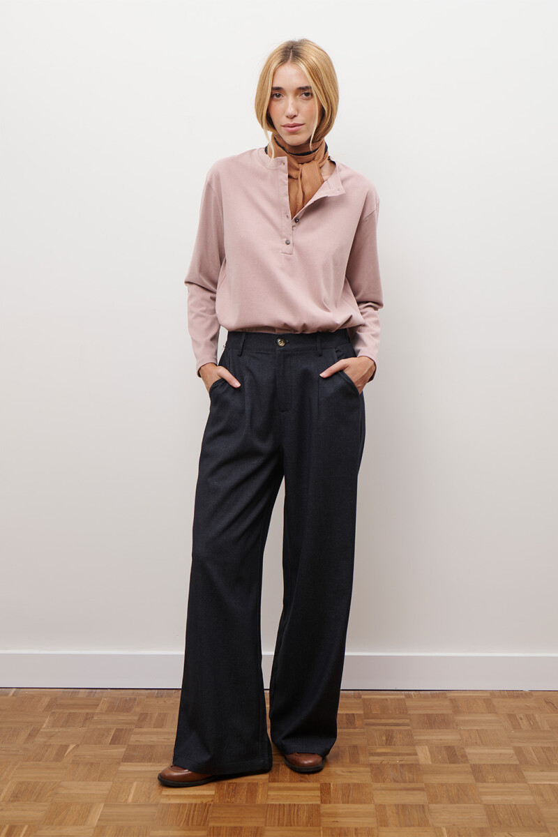 PANTALON JEAN TEXTIL AZUL OSCU