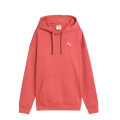 Canguro de Mujer Puma Ess Relaxed Hoodie Fl Rojo Vino