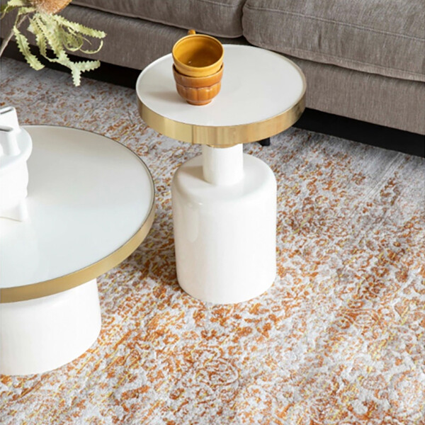 Mesa auxiliar GLAM Blanco - UNICO