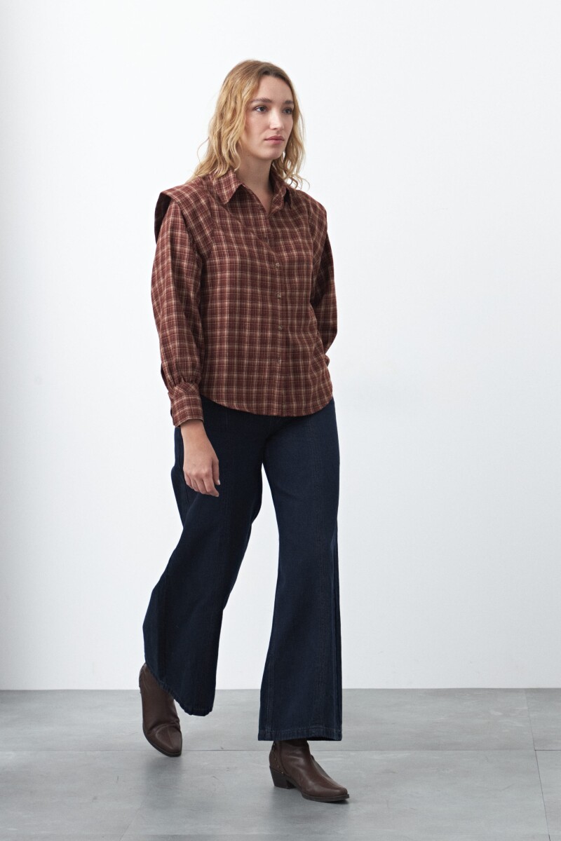 CAMISA BIKI Ladrillo