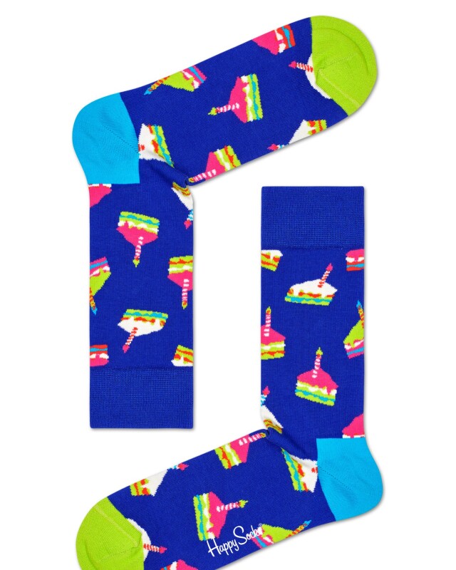 Happy Socks Pack 3 Medias Regalo - Happy Birthday Happy Socks Pack 3 Medias Regalo - Happy Birthday