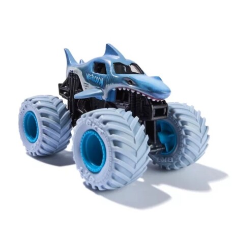 Pack X2 Vehículos Monster Jam 58702 1:64 Earth Shaker 001
