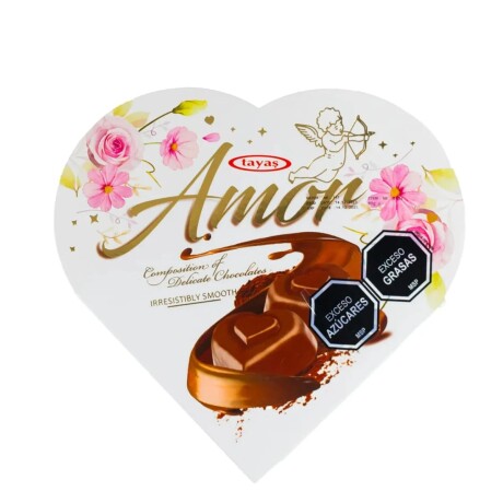 Bombonera Corazon Amor Caja Blanca