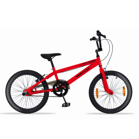 Bicicleta para niños Baccio rodado 20 Fly Free Rojo