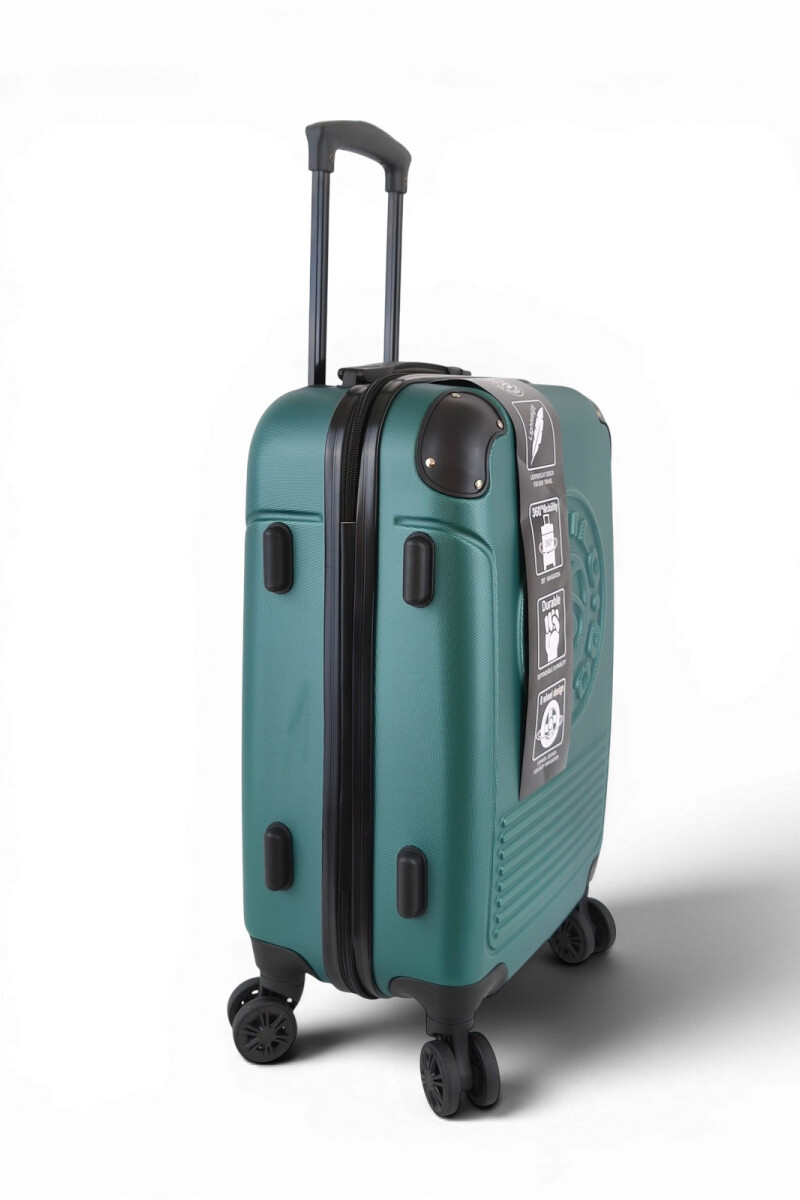 Carry on - Valija chica ABS (fibra) de 20" Verde M