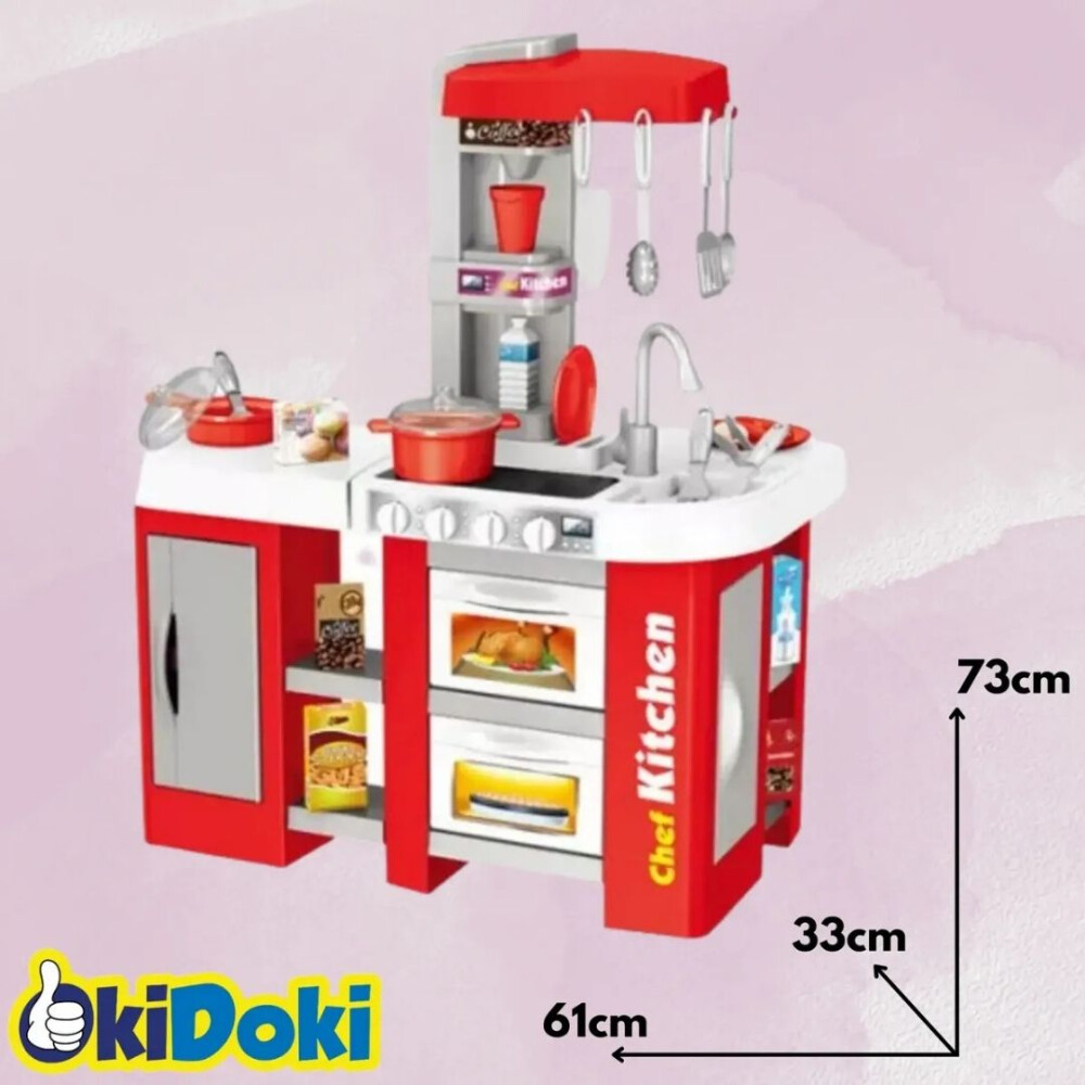 Cocina De Juguete Grande Con Accesorios Y Horno Cocina De Juguete Grande Con Accesorios Y Horno
