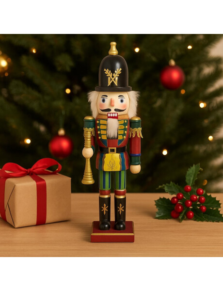 SOLDADITO NAVIDEÑO MADERA 38CM. SOLDADITO NAVIDEÑO MADERA 38CM.