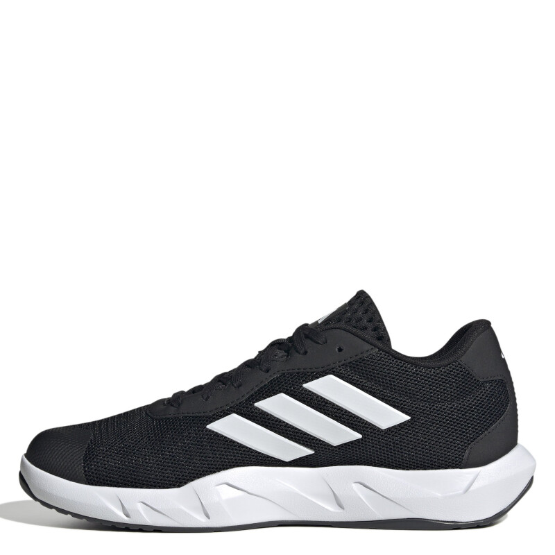 Championes de Hombre Adidas Amplimove Trainer Negro - Blanco