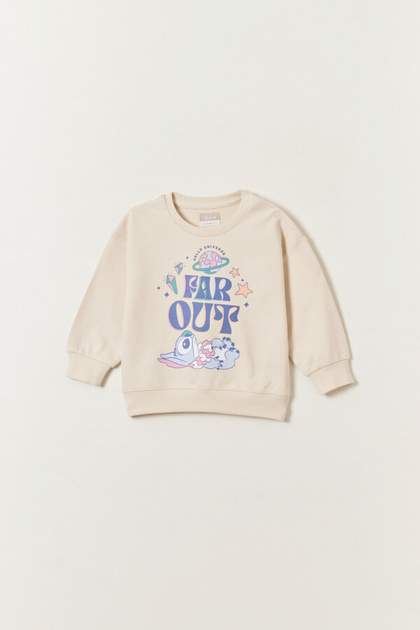 Buzo deportivo oversize Stich Crudo