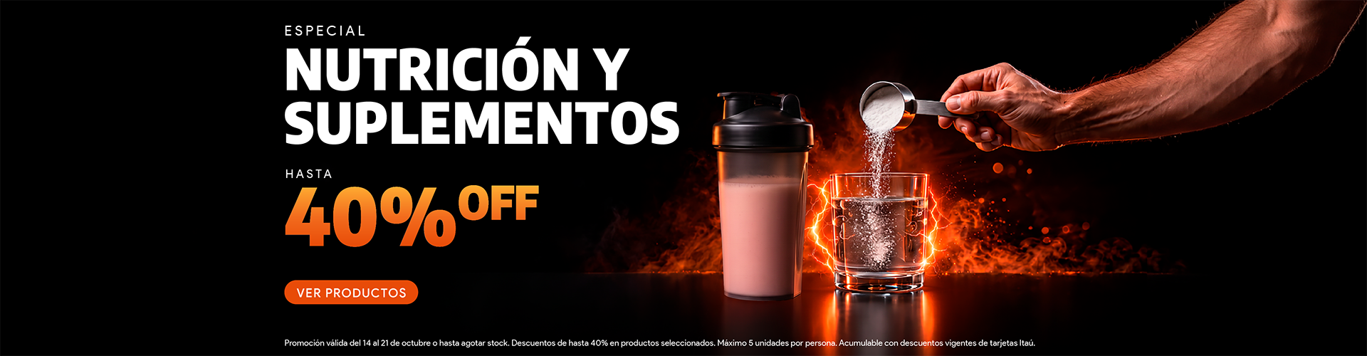 Especial Nutrición hasta 40% off