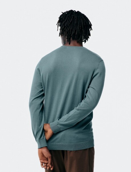 BUZ TEJIDO ESCOTE A LA BASE VERDE