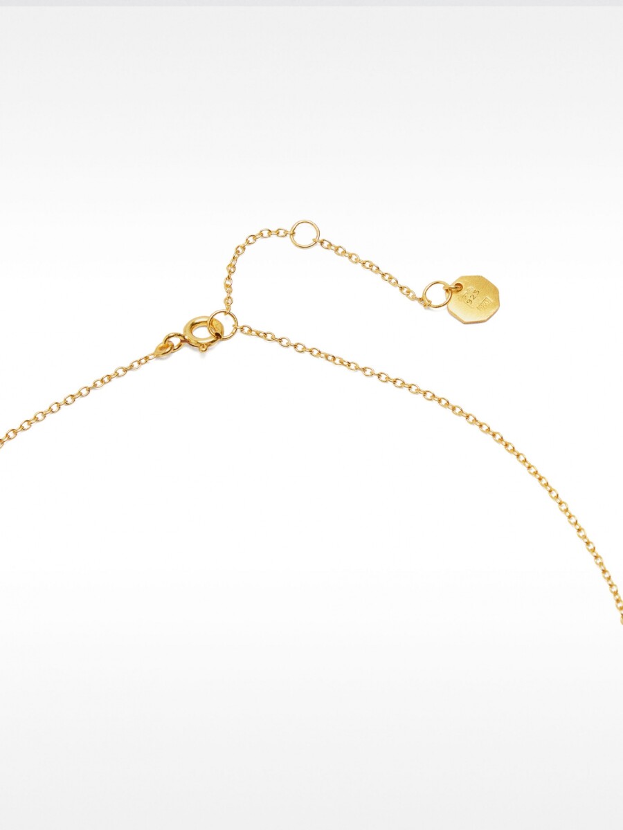 Collar Colgante Con Perla De Agua Dulce - Plata De Ley 925 rosa