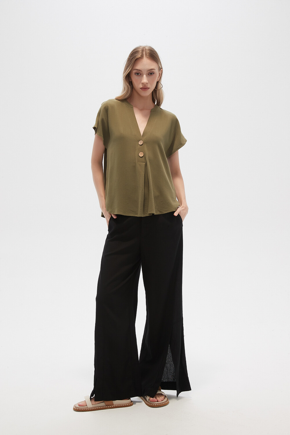 Blusa Limbani Verde Oliva