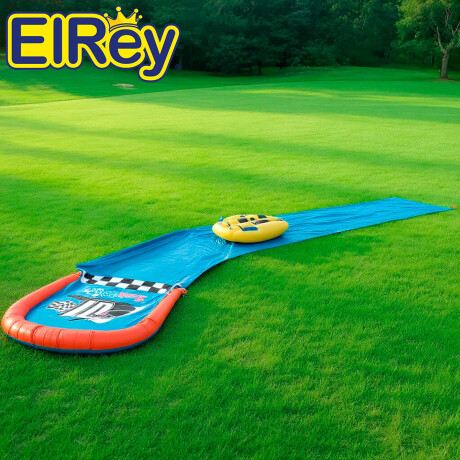 Deslizador Tobogán Agua Inflable Curvo 85x478 Jilong Jil051126