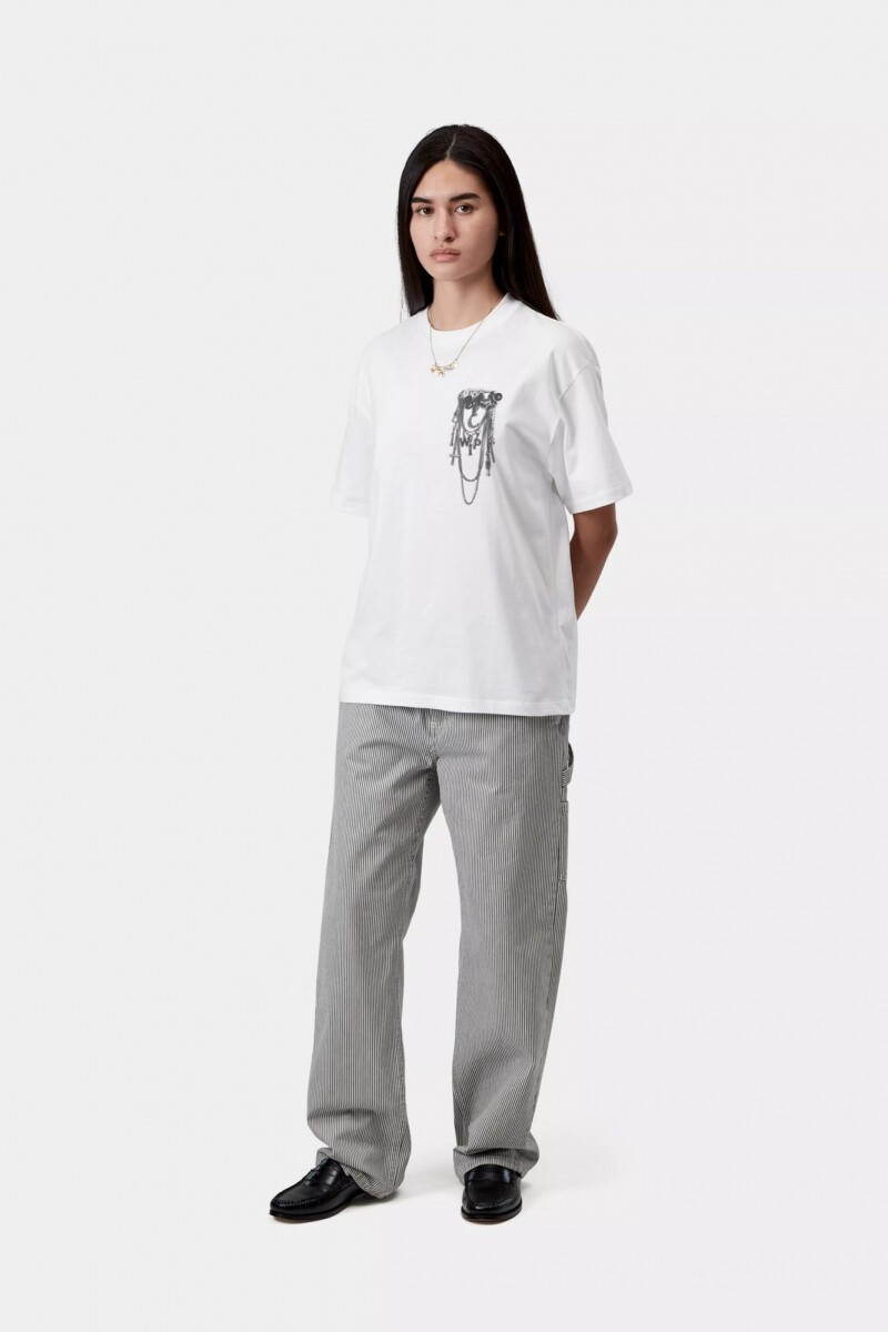 REMERA INVERTED CHARM Blanco
