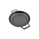 SARTEN GRILL HIERRO CURADO CON ASAS 25CM VICTORIA SARTEN GRILL HIERRO CURADO CON ASAS 25CM VICTORIA