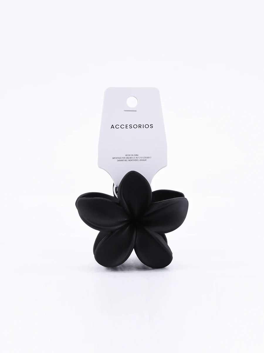 PINZA FLOR - NEGRO 