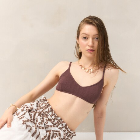 FALDA ELINE Chocolate