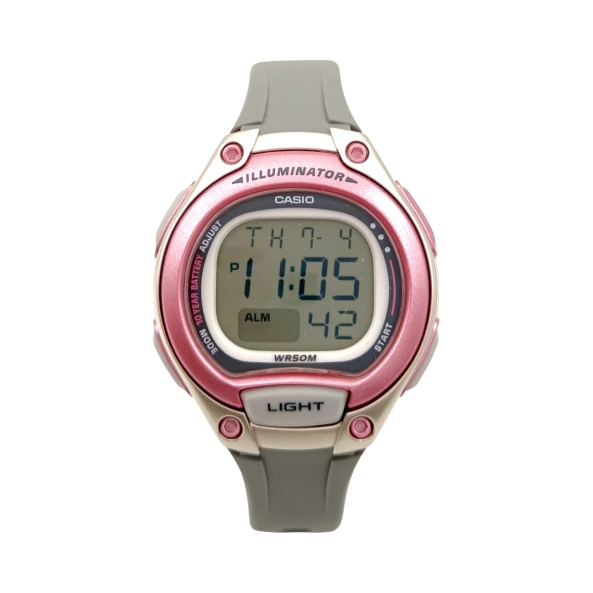 CASIO LW-203-8AVDF - plateadocombinado 