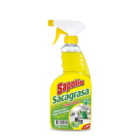 LIMPIADOR SAPOLIO SACAGRASA 650 ML LIMON GATILLO LIMPIADOR SAPOLIO SACAGRASA 650 ML LIMON GATILLO