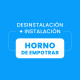 imagen de Desinstalación + Instalación Horno de Empotrar