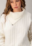 Sweater Detalle Blanco