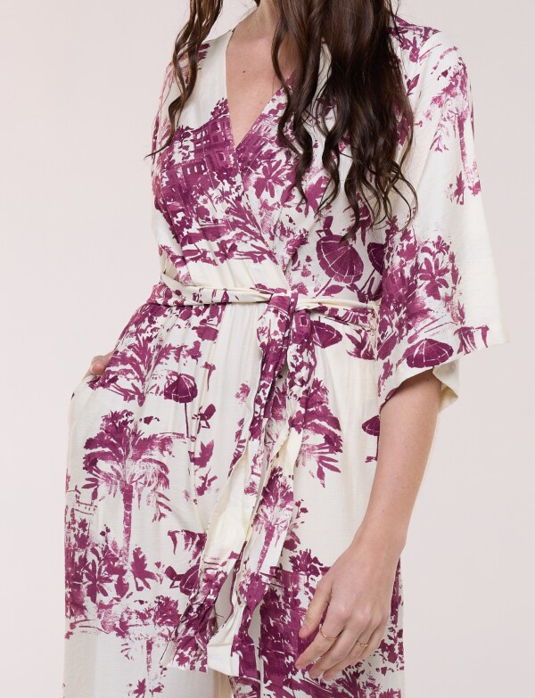 Enterito Printed VIOLETA