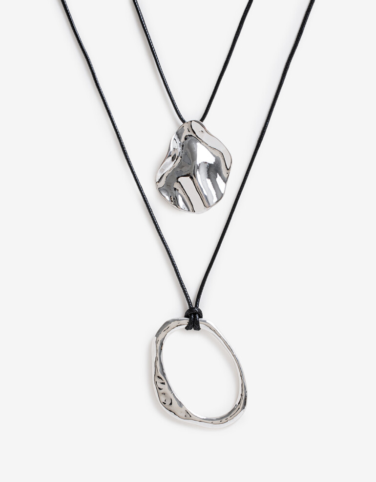 Collares Largos Metal Collar Largo Metal - Marron Carey