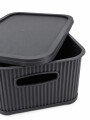 CAJA ORGANIZADORA C/ TAPA NEGRO.