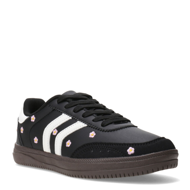 Championes de Mujer Miss Carol AKAS con bordado Negro