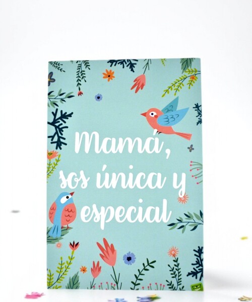 Tarjeta día de la madre 10x15. DISEÑO 5