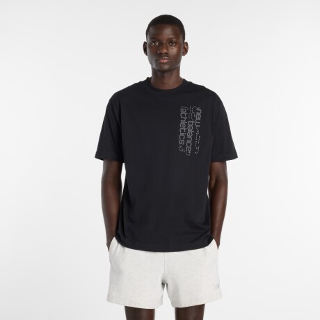 Remera Nwe Balance de Hombre - - MT6105FKBK BLACK