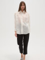 Camisa Currie Marfil / Off White
