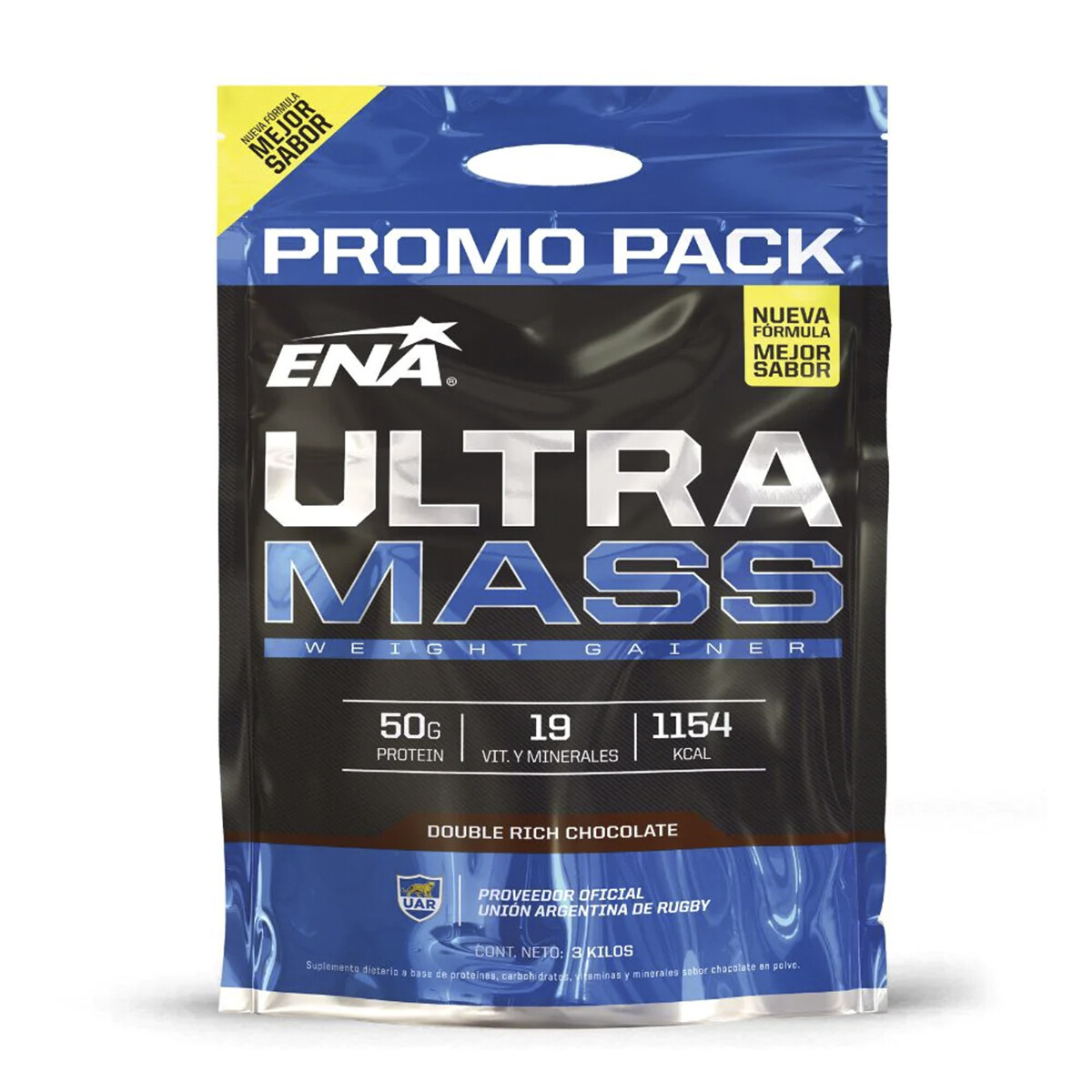 ENA Ultra Mass 3kg - Chocolate 