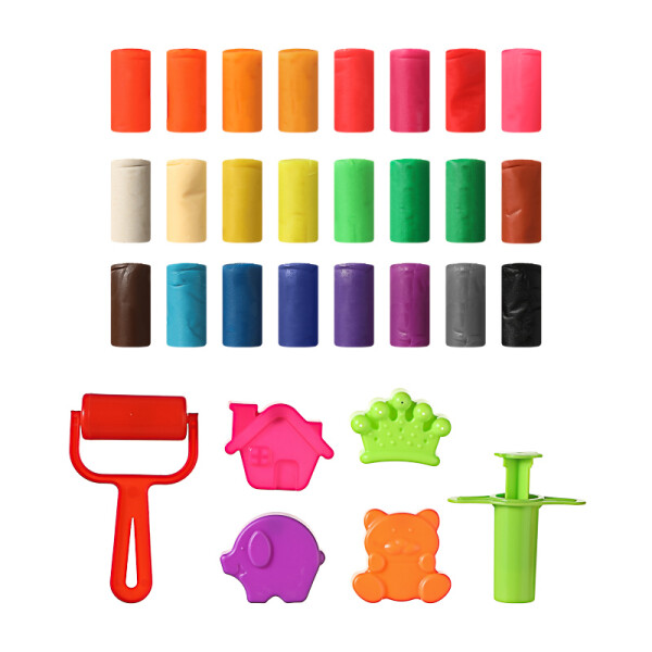 Set plasticina 24 colores rosa
