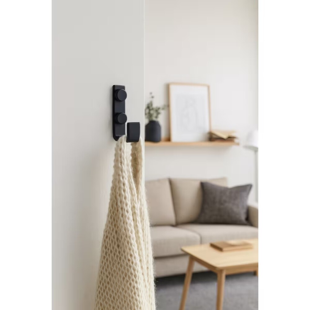 GANCHO MULTIUSO NEGRO MATE Gancho Multiuso Negro Mate