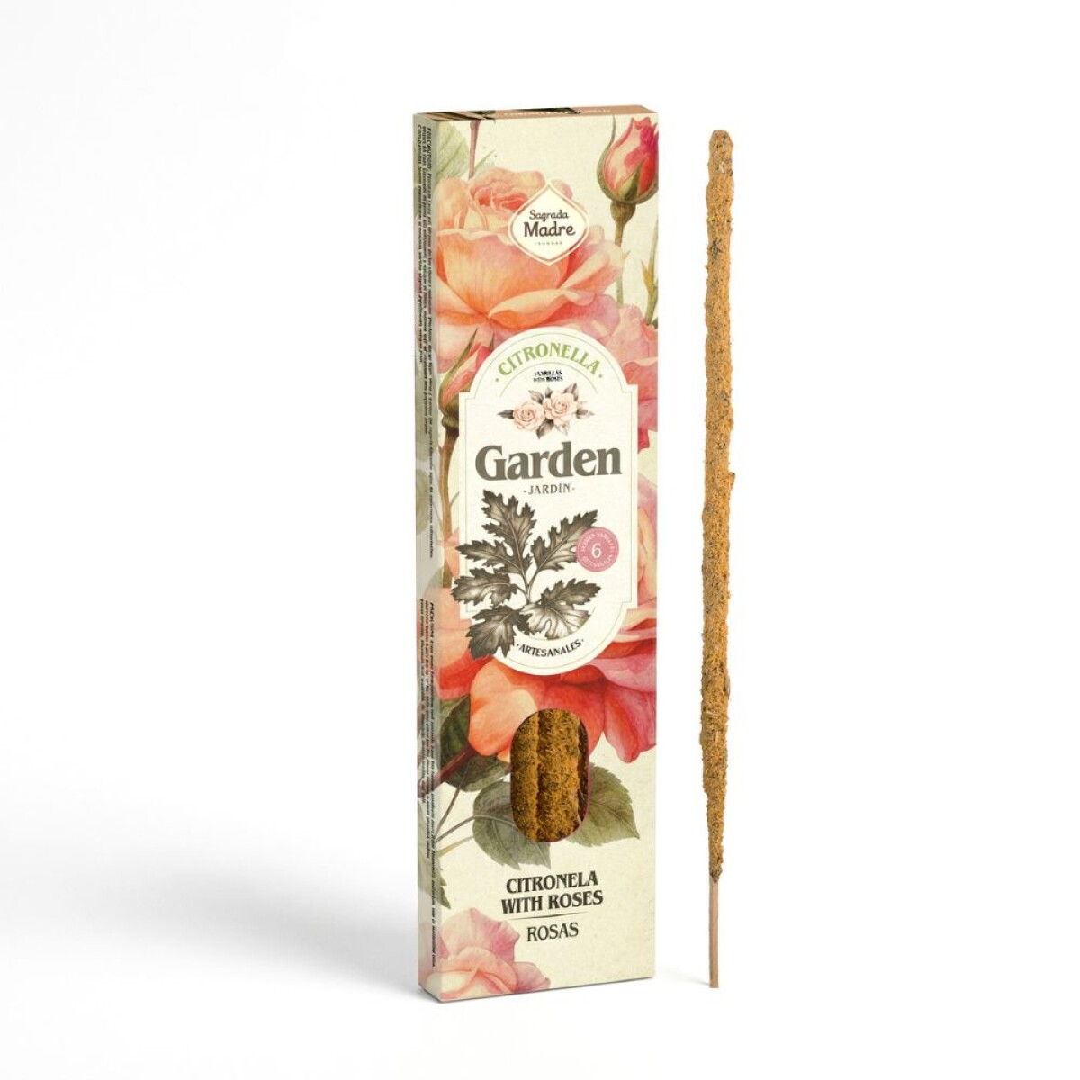 INCIENSO GARDEN CITRONELA SAGRADA MADRE - Rosa 