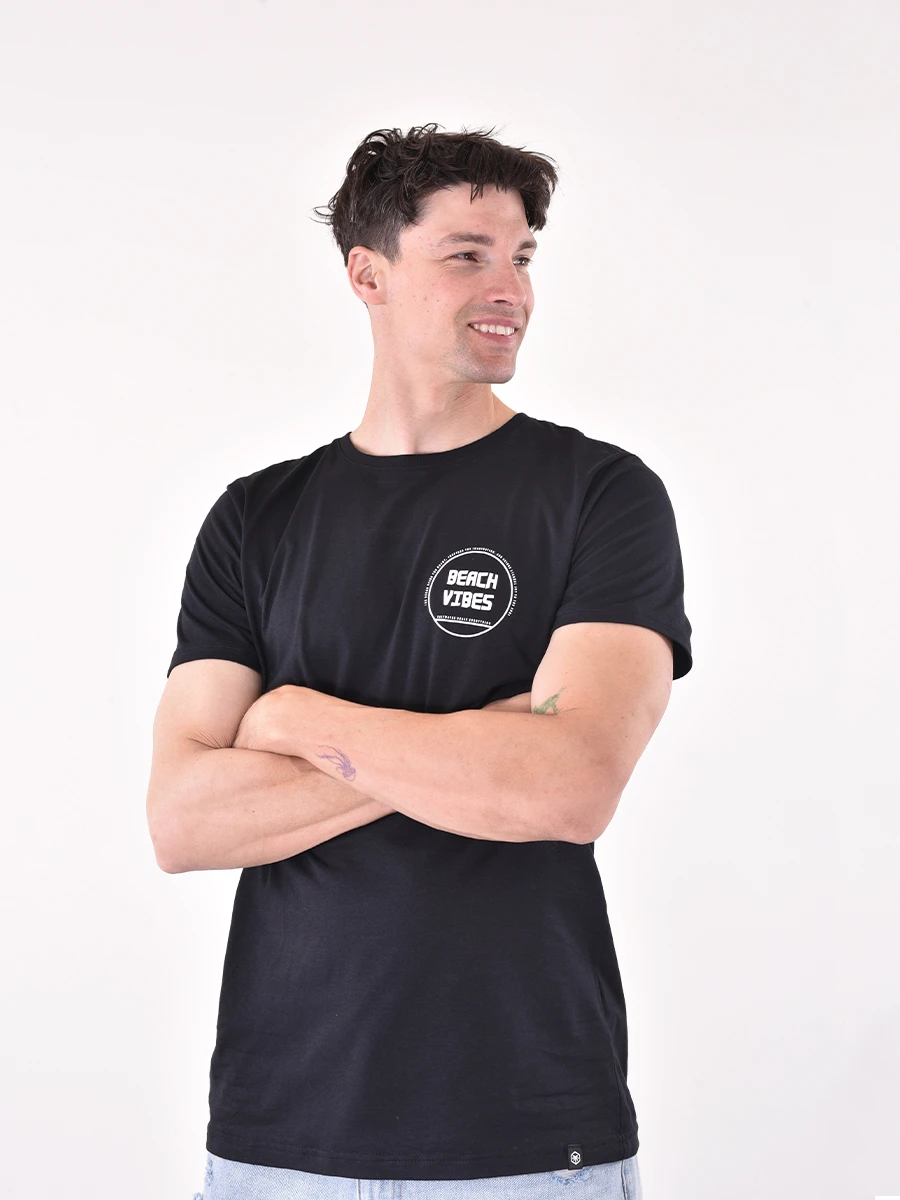 REMERA IMAGINE - NEGRO 