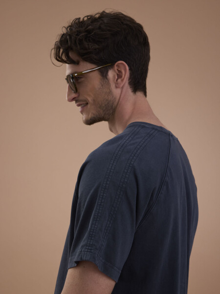 T-SHIRT COSTERO MARINO