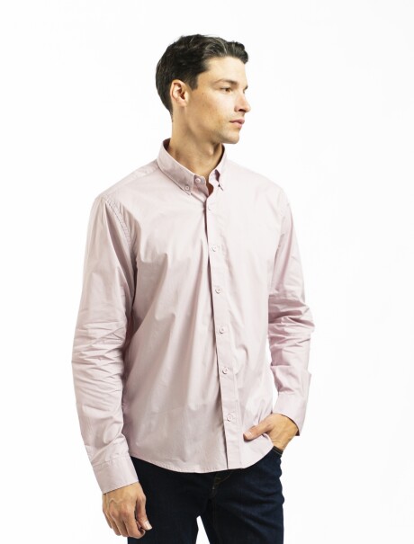 Camisa Manga Larga Algodón Principe Rosa