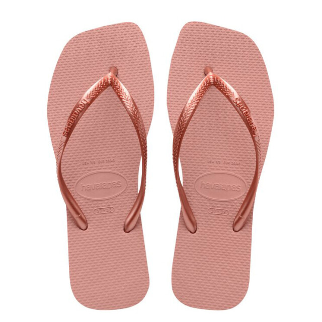 Sandalias de Mujer Havaianas Slime Square Rosado