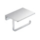 Porta Rollo Metalico Para Baño De Pared Linea Cromo Brillo