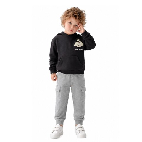 BABUCHA FELPA 3/5 MELANGE