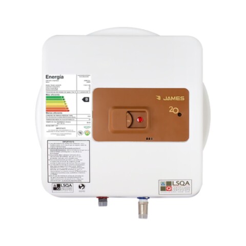 Termotanque Calefón James Cobre PRISMA 20 Litros Termotanque Calefón James Cobre PRISMA 20 Litros
