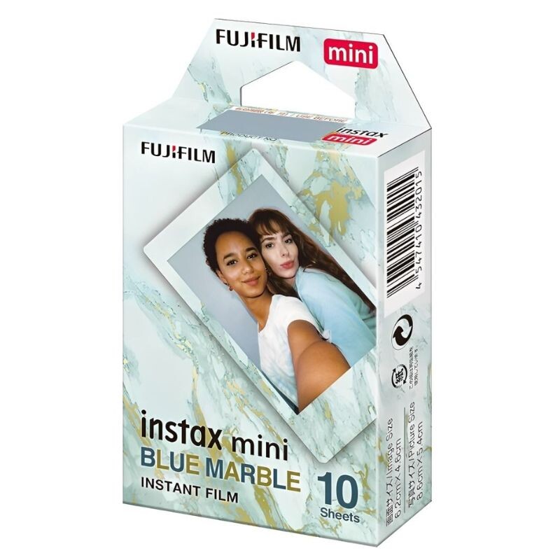 Carga Fujifilm Para Camara Instax Blue Marble Pack x10 Carga Fujifilm Para Camara Instax Blue Marble Pack x10