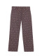 Pantalon De Twill Estampado Purpura