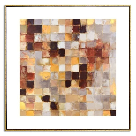 Cuadro Canvas 60X60Cm Marco Desenfoque 1