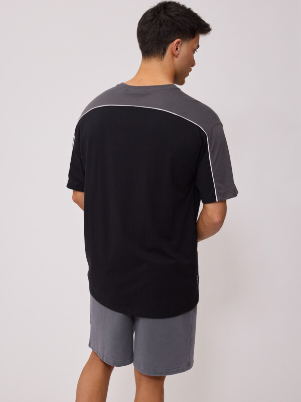 T-SHIRT ZOREN RUSTY Negro